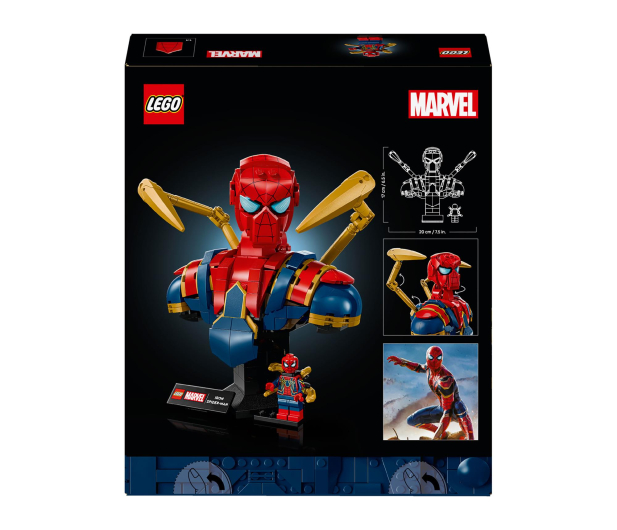 LEGO Super Heroes 76326 Popiersie Iron Spider-Mana - 1331731 - zdjęcie 3